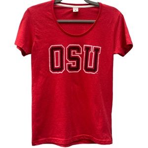 Homage Ohio State University Red Short Sleeve T Shirt, OSU Shirt, Buckey…
